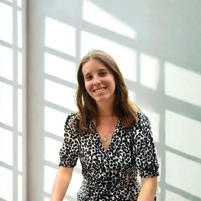 Marine Guyon souriante